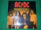 AC/DC Highway to hell 7/45 PROMO COPY PORTUGAL UNIQUE SLEEVE RARE