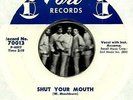 EBONIERS SHUT YOUR MOUTH SOUL R&B 45 RPM RECORD