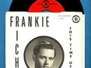 FRANKIE RICH YEA YEA YEA BABY TEEN SOUL BOPPER RARE PICTURE SLEEVE SIGNED 45