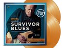 WALTER TROUT 'SURVIVOR BLUES' 180g Orange Coloured Double VINYL LP (2019)