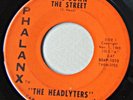 45rpm record GARAGE BAND  THE HEADLYTERS  PHALANX 1010