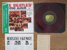 THE BEATLES Second Album JAPAN LP w/ OBI RED WAX Apple AR-8027