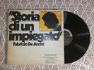 VINILE FABRIZIO DE ANDRE' STORIA DI UN IMPIEGATO 1a stampa 73'