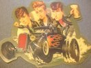 STRAY CATS PICTURE 45 rpm vinyl record, SHE's SEXY AND SEVENTEEN 1983