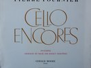 Cello Encores Pierre Fournier & Gerald Moore Columbia Blue Gold 33CX 1644 LP