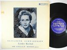 SCHWARZKOPF, MOORE Lieder Recital COLUMBIA 33CX 1044 blue/gold ENGLAND