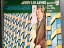 Vinyl LP Album JERRY LEE LEWIS Signed *AUTOGRAPHED* Country Songs For City Folks