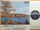 SIBELIUS Symph. No.4 · Tapiola · ANSERMET Cond. L’OSR · DECCA SXL 6095 WBg LP UK
