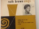 RUTH BROWN SINGS - ATLANTIC EP No 505. INC TEARDROPS, MAMA, 5-10-15. VG. JKELLY