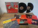 The Eagles - Eagles Live DLP - Mint - 1st Press Vinyl + Poster