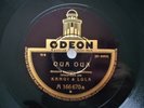 Killer Hot 1933 Hawaii 78rpm KANUI & LULA ?– Oua Oua / Tomi Tomi on Odeon *HEAR