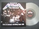 Metallica play motorhead live limited clear colour vinyl lp ride kill master