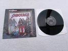 BLACK SABBATH LP SABOTAGE ORIG UK 1975 NEMS TEXTURED UK 1st PRESS EX VINYL