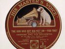 AMBROSE AND HIS ORCHESTRA CLASSIC 78 - THE SUN HAS GOT HIS HAT ON - HMV B.6210