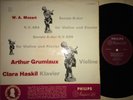 Haskil Grumiaux Mozart Violin sonatas KV 526 454 Philips Minigroove EX+