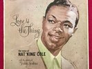 NAT KING COLE - LOVE IS THE THING - UK 1st press LP superb