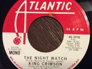 KING CRIMSON, The Night Watch 45, 1974 Prog Atlantic PROMO NM-