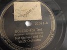 Nat Shilkret - 78rpm single 10-inch - Victor #22571 Bolero (Fox Trot)