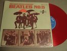 Beatles NO. 5 1967 Taiwan Asian First Records Red Color Vinyl LP