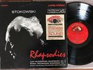 RHAPSODIES Stokowsky RCA LSC--2471 LIVING STEREO 5s/1s TAS AUDIOPHILE 1961 LP