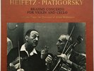 LP Jascha Heifetz , Gregor Piatigorsky , Alfred Wallenstein , Concerto For Vio