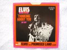 ELVIS PRESLEY THINKING ABOUT YOU MY BOY PICTURE SLEEVE ONLY NM