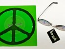 ENUFF Z NUFF MOTHER'S EYES & LET IT GO PROMO GREEN VINYL + DONNIE VIE SUNGLASSES