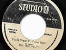 ? LISTEN -orig thick vinyl ETHIOPIANS You'll Want To Come Back/LORD TANAMO Rainy