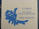 J. S. Bach: Solo Cello Suites - Henri Honegger **Valois CMB 22 3LP Stereo Set**