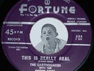RARE Doo Wop R&B 45 THE EARTHQUAKES This Is Really Real /Crazy Bop Fortune CLEAN
