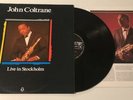 John Coltrane - Live In Stockholm Vinyl LP 1988 Spain