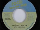 Reggae 45 BIM SHERMAN Mighty Ruler ROOTS FROM THE YARD HEAR