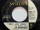MASQUERADERS-SWEET LOVIN' WOMAN/DO YOU LOVE ME BABY ON WAND NORTHERN 45-HEAR