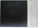 AC/DC / BACK IN BLACK - Japan LP