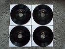 ORIG-4 RARE RCA VICTOR RECORDS EPA-992-4114-4319-5141-ELVIS PRESLEY-45-EP-NICE