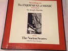 VTG The Enjoyment of Music Third Edition Joseph Machlis Norton Scores 9 LP's