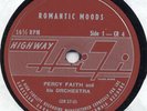 CHRYSLER HIGHWAY HI-FI: Percy Faith/Paul Weston (CR 4) 16 2/3 RPM RECORD