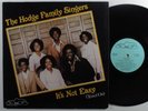 HODGE FAMILY SINGERS It's Not Easy HFS LP funk gospel HEAR