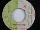 Reggae 45 PETER TOSH Secondhand JUSTICE LEAGUE HEAR