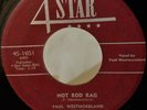 rockabilly 45 PAUL WESTMORELAND Hot Rod Rag, Caffeine & Nicotine 4 STAR