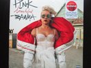 P NK Beautiful Trauma Opaque Red Vinyl 2xLP Target Exclusive Pink Dinged Corner