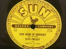 Elvis Presley That's All Right Blue Moon of Kentucky Sun 78 1954 V+