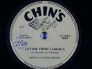 Calypso 78 CHIN'S CALYPSO SEXTET Letter From Jamaica/Monkey's Opinion Chin's uk