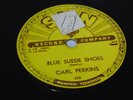 78rpm Rock SUN 234 CARL PERKINS BLUE SUEDE SHOES / HONEY DON'T    10