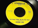 RARE 1967 CHICAGO NORTHERN SOUL MOD R&B 45 AMANDA LOVE on STARVILLE Manship