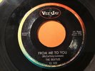 45 RPM Beatles VEE JAY 522 From Me To You / Thank You Girl OVAL LABEL  VG