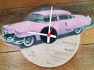 BRUCE SPRINGSTEEN -Dancing In The Dark/Pink Cadillac  Picture Disc Vinyl  clock