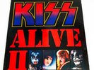 1977 Kiss Alive II Live Double LP with Tattoos Book Record Album Vinyl Orig EX