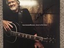 Kris Kristofferson - Closer To The Bone - Autographed Lp Signed Vinyl Record
