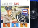 LP ELVIS PRESLEY - A DATE WITH ELVIS / /GERMAN RE MONO BLACK RCA VINTAGE LABEL
